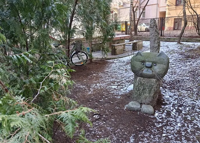 Dzīvoklis Center Two With Fireplace- Quiet Location- Up To 5 Guests - Self Check-in- Free Parking